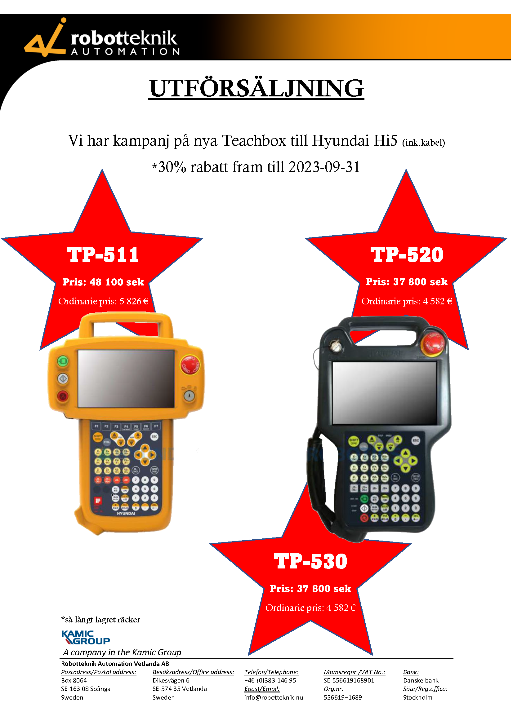 Tp Hunaid Robotteknik.nu - programmering, utbildning & service
